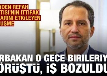 Fatih Erbakan pazar gecesi kiminle görüştü? “O görüşme sonrası ittifak işi bozuldu”