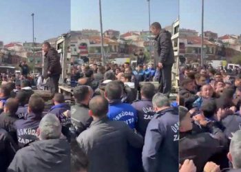 İBB zabıtaları Üsküdar Belediyesi zabıtalarına saldırdı… “CHP’li İBB zorbalığı!”