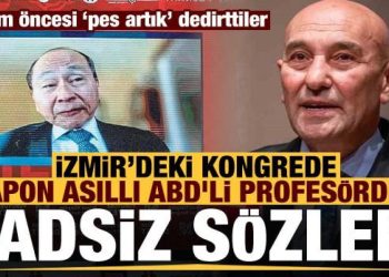 İzmir’deki kongrede Japon asıllı ABD’li profesörden haddi aşan sözler!