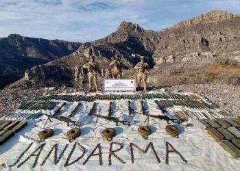 Jandarmadan Cizre’de operasyon: Çok sayıda mühimmat ele geçirildi