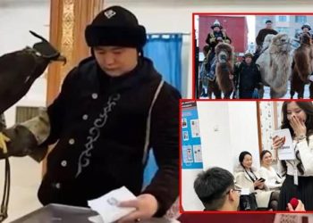 Kazakistan’daki seçimlerde renkli görüntüler