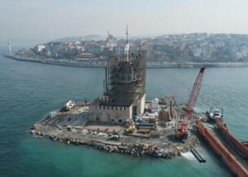 Kız Kulesi’nin restorasyon öncesi fotoğrafları şoke etti!