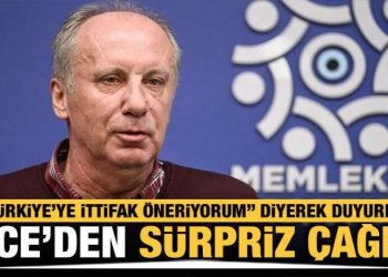 Muharrem İnce’den sürpriz İttifak teklifi!