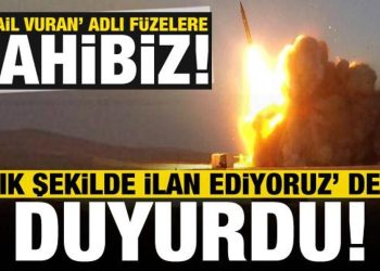 Gözdağı verdiler: Açık şekilde ilan ediyoruz, ‘İsrail vuran’ adlı füzelere sahibiz…