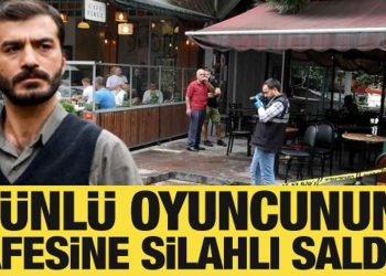 Ünlü oyuncu Ufuk Bayraktar’ın Cihangir’deki kafesinde silahlı saldırı: 3 yaralı