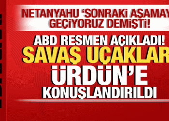 İsrail-Filistin savaşı: ABD resmen dahil oldu! Savaş uçakları Ürdün’e konuşlandırıldı!