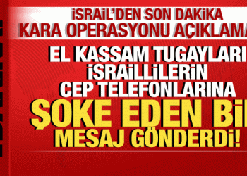 İsrail-Filistin savaşı: Hamas, İsraillilerin telefonlarına şoke eden bir mesaj gönderdi!