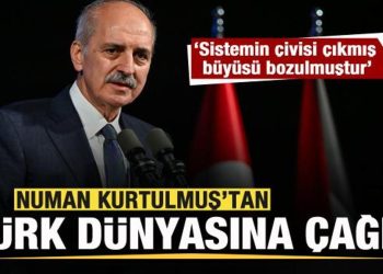 Kurtulmuş’tan Türk dünyası mesajı!