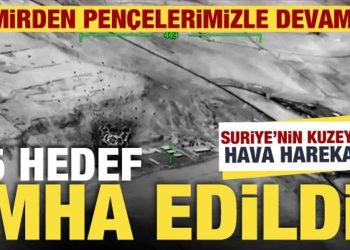 MSB duyurdu: Suriye’de 15 hedef imha edildi